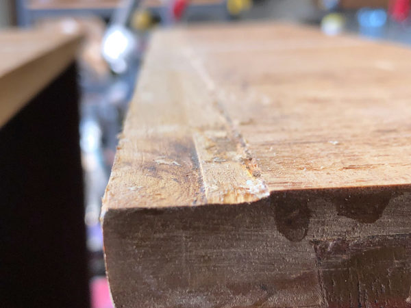 Repairing Teak Veneer on Mid Century Modern Furniture